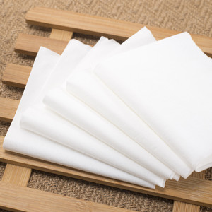 Khăn giấy mặt Lampure bỏ túi 20*20 4 lớp bột giấy nguyên chất màu trắng tiện lợi khi đi du lịch 7 túi/gói - Product Image 5