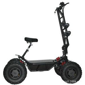 สกู๊ตเตอร์พลังสูง 60V52AH สำหรับทุกสภาพพื้นผิว ระยะทาง 80 กม. พร้อมระบบเซ็นเซอร์อัจฉริยะอเนกประสงค์ ดีไซน์ล้อใหญ่สี่ล้อ รุ่น JYOP-FEIYUN - Product Image 3