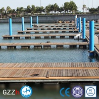 Radeau de natation flottant, radeau en alliage d'aluminium, pour pont en bois, ponton