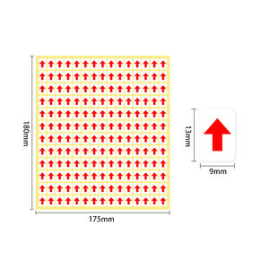 थोक बोप सामग्री छोटे लाल तीर लेबल वाले छोटे लाल तीर लेबल के साथ छोटे लाल तीर लेबल - Product Image 6