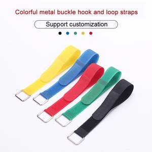 Cuộn giấy nhám tự dính hai mặt, băng dính móc và vòng đàn hồi, băng dính nylon bện, dây đeo vòng đơn - Product Image 5