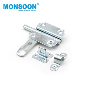 Loquet de porte coulissante en acier de 3/4/5 pouces pour cuisine, appartement, maison – Quincaillerie de sécurité pour charnières et loquets de porte - Product Image 5