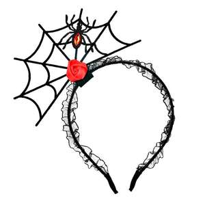Diademas para el Cabello de Halloween, Diadema de Calabaza Fantasma, Bandas de Araña para Disfraces - Product Image 4