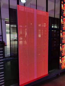 1000*1000 mét trong nhà Trọng lượng nhẹ kính cửa sổ tường lưới p3.91 trong suốt Màn hình LED cố định cài đặt - Product Image 6