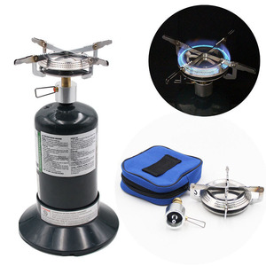 Portable Gas <b>Stove</b> Propane 1-2 Person Aluminum Alloy Outdoor Camping <b>Stove</b> With Carry Case - Product Image 1