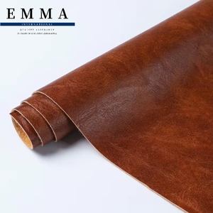 Cuir synthétique semi-PU gaufré effet <span class=keywords><strong>Crazy</strong></span> Horse, 1,0 mm, imperméable, résistant à l'abrasion, élastique, pour sacs et ceintures pour femmes - Product Image 4