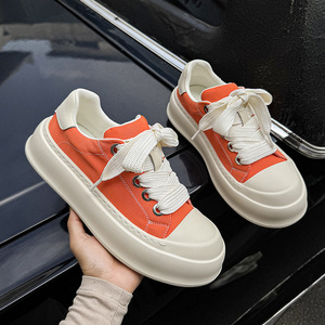 Sneakers Casual da Uomo 2026 di Tendenza con Suola in Schiuma <span class=keywords><strong>Ultra</strong></span> Leggera e Rialzo Interno, in Tela con Suola Spessa - Product Image 3