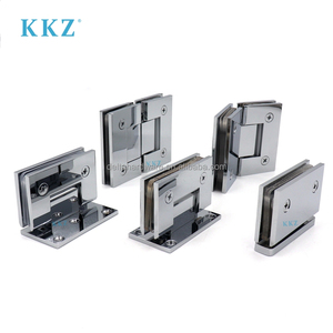 KKZ cromo spazzolato Nickel Matte oro nero satinato ottone <span class=keywords><strong>pesante</strong></span> schermo regolabile 90 gradi vetro alla parete doccia <span class=keywords><strong>cerniera</strong></span> <span class=keywords><strong>porta</strong></span>
