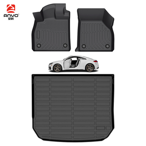 Alfombrillas de Maletero Antideslizantes de Lujo Premium para <span class=keywords><strong>Audi</strong></span> Tts Mk3 2016-2023, Alfombrillas de Goma TPE para Maletero - Product Image 3