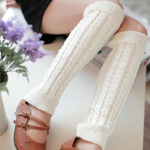 Spandex / Cotton Hot Selling Factory Price Adult Wool <strong>Leg</strong> <strong>Warmer</strong> - Product Image 4