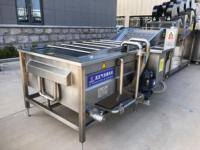 Ligne de lavage, de séchage et de déshydratation des légumes et des fruits pour mangue séchée, abricot, prunier, banane et autres fruits