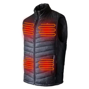 winter heated jackets Geologist vest warming coat clothing hiking windbreak heating Extreme WinterJackets weatherproof wind vest