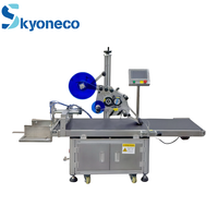 Machine d'étiquetage automatique pour grandes pochettes plates, applicateur d'étiquettes adhésives pour système de pagination de sacs en plastique