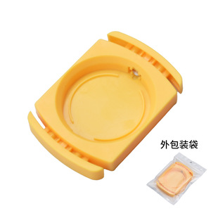 Yellow <b>Plastic</b> Bottle Opener Rectangle Shape Multi Functional Wine Beverage Opener For Home <b>Kitchen</b> Use - Product Image 1