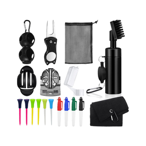 Kit d'entretien pour clubs de golf avec logo personnalisé, ensemble de nettoyage, aiguiseur de rainures, spray, brosse, OEM, ODM, cadeau - Product Image 5