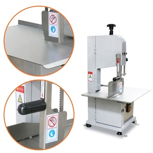 Machine à découper les os et la <span class=keywords><strong>viande</strong></span> congelée électrique en acier inoxydable HELAXEN, 220V, portable, pour restaurant, cube, désossage de l'agneau - Product Image 4
