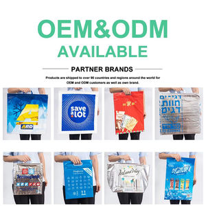 Có thể gập lại dùng một lần nhôm lá cách điện giao hàng thực phẩm không thấm nước nóng lạnh nhiệt Túi lạnh cho thực phẩm - Product Image 4