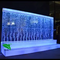 LED Dancing Water Bubble Wall Wine Cabinet