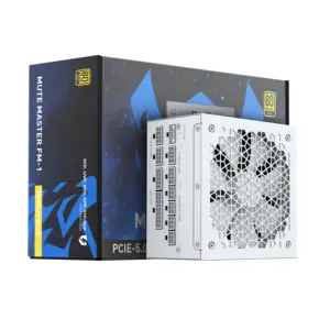 New Design Full Module Atx Power Supply Gold Plus Certified 1000W 100% Japanese Capacitor with Fan Speed Control for Pc Gami