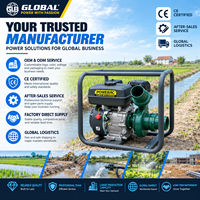 Pompe à jet en fonte renforcée de 3 pouces pour usage agricole/rural, haute performance et durable, vente en gros |   Entretien facile 7HP Essence