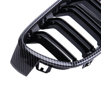 Série 3 2013-2019 Transfert d'eau Impression Noir Brillant Voiture F30/F31/F35 Calandre Double Ligne