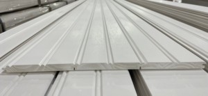 Panneaux de lambris en bois de pin <span class=keywords><strong>blanc</strong></span> apprêté, durable, écologique, design moderne, moulures murales intérieures pour villa et hôtel - Product Image 5