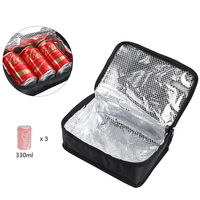 Pochette alimentaire isolante multifonctionnelle Sac isotherme à bento pliable en tissu Oxford pour pique-nique Utilisation quotidienne Pochette alimentaire isolante à la mode