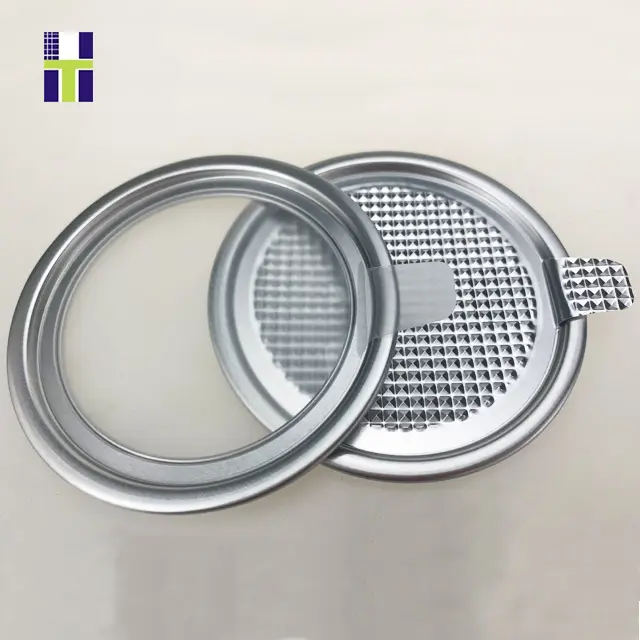 Latas de hojalata fácil de abrir, latas de leche en polvo, latas de aluminio, tapa de sellado