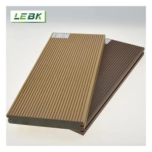 Mẫu miễn phí bên ngoài dọc hạt decking gạch nhựa gỗ ngoài trời sàn gỗ rắn Composite decking Board ván - Product Image 1
