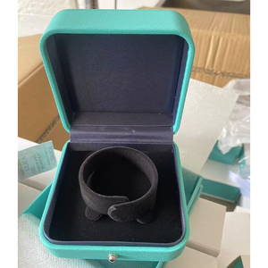 Factory Direct Famous Blue Brand Jewelry <b>Box</b> For Women Luxury Gift Packaging Pendant Bracelet <b>Ring</b> <b>Box</b> Full Set With Accessories - Product Image 3