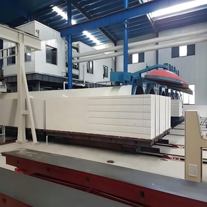 Grünes Material 1000 m3 Autoklav ierter Porenbeton Leichte Ziegel Weiße Blöcke und Platten herstellungs maschine Aac Gas <span class=keywords><strong>Block</strong></span> Anlage - Product Image 5