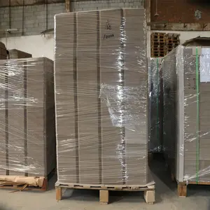 China Fabrik Karton Lieferant Grau Zurück Recycelte Materialien 300gsm grau Karton