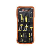 Jeu de tournevis à tête cruciforme en acier au carbone robuste, outils manuels pour la réparation de meubles et le bricolage domestique