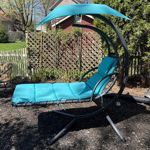 سرير مريح مريح طافي للاستلقاء مع مظلة ومنحنية من Zososhine لالشرفة الخارجية للحديقة - Product Image 2