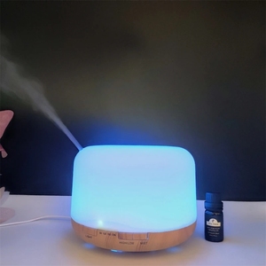 Hương thơm khuếch tán Máy hương thơm bằng gỗ khuếch tán bao bì với điều khiển từ xa - Product Image 4