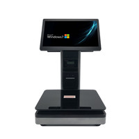 Caisse enregistreuse tactile tout-en-un avec balance intégrée pour le commerce de détail