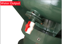Machine de polissage de finition légère résistante à l'usure de vibration d'ébavurage en métal de surface en forme de bol personnalisée en usine