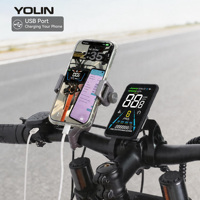 Pantalla LCD para Bicicleta Eléctrica Yolin 36V 48V 52V, Pantalla a Color VA de 3.5 Pulgadas, Protocolo UART CAN, Resistente al Agua IP66, Vidrio Templado