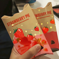 Emballage personnalisé pour plats à emporter : Boîte coussin en papier kraft recyclable avec logo gaufré pour tarte, burrito, sushi – Idéal pour la restauration rapide