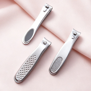 Coupe-ongles portables en acier inoxydable pour usage domestique, disponibles en différentes tailles, emballés individuellement, adaptés aux hommes et aux femmes. - Product Image 1