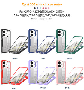 Custodia <span class=keywords><strong>per</strong></span> <span class=keywords><strong>telefono</strong></span> a protezione completa a 360 gradi <span class=keywords><strong>per</strong></span> Oppo A3x A40 <span class=keywords><strong>Realme</strong></span> 7 A92S-TPU PC <span class=keywords><strong>Cover</strong></span> Mobile antiurto - Product Image 2