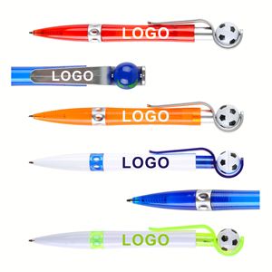 Bolígrafo Giratorio con Diseño de Balón de Fútbol, Baloncesto y Globo Terráqueo, Regalo Publicitario Empresarial, Papelería Creativa - Product Image 2