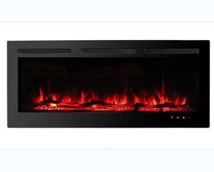 <span class=keywords><strong>Chimenea</strong></span> Eléctrica KONWIN <span class=keywords><strong>de</strong></span> <span class=keywords><strong>Pared</strong></span> y <span class=keywords><strong>de</strong></span> Pie, Inserto <span class=keywords><strong>de</strong></span> <span class=keywords><strong>Chimenea</strong></span> <span class=keywords><strong>de</strong></span> 50 Pulgadas con Control Remoto, Calentador <span class=keywords><strong>de</strong></span> Ambiente - Product Image 2