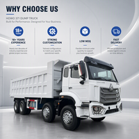Truk Dump Berat Howo 6x4 Baru 351-450hp Euro 2 Diesel Weichai Setir Kanan Dijual
