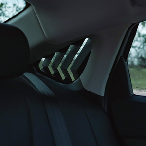 Car Rear Side Window Cover for 2026 2025 2024 2023 Rear Quarter Triangular Window <b>Shutters</b> Glass Blinds Trim - Product Image 4
