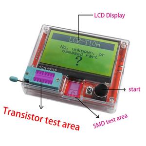 LCR-T7 LCR-TC1 T10H 1.8 "TFT LCD affichage multi-mètre <span class=keywords><strong>Transistor</strong></span> testeur Diode Triode MOS/<span class=keywords><strong>PNP</strong></span>/NPN condensateur résistance testeur - Product Image 6