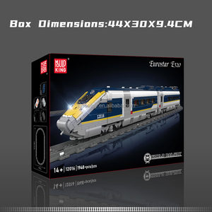 Khuôn Vua 12016 cơ giới Eurostar E320 đào tạo mô hình xe lửa khối xây dựng Bộ moc gạch giáo dục đồ chơi trẻ em món quà giáng sinh - Product Image 6