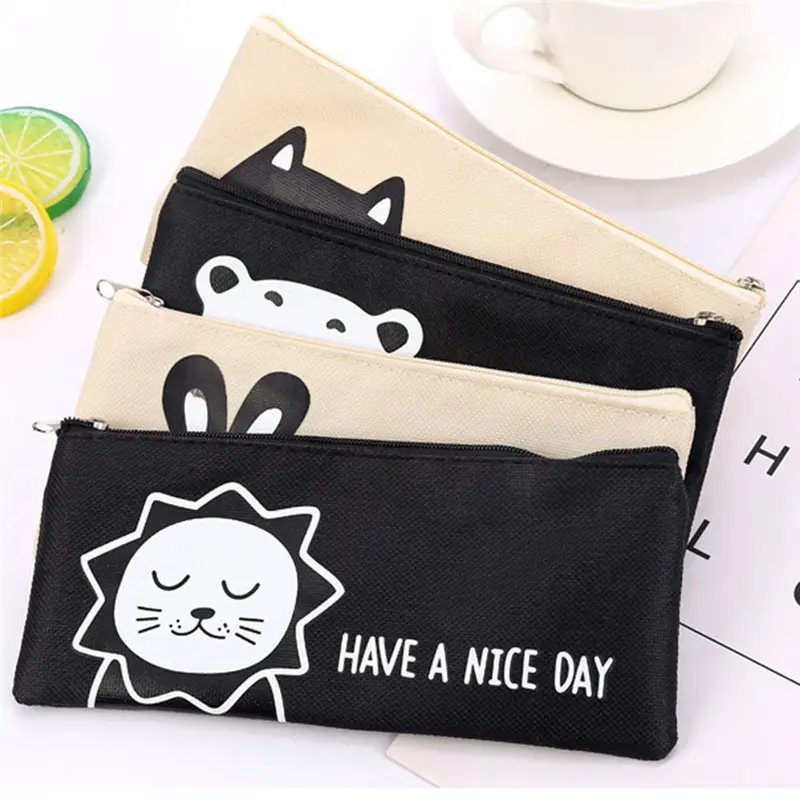 Animal Zipper Toothbrush Waterproof Portable Makeup Travel Necessity Beauty Case Wash Pouch Cosmetic Bag