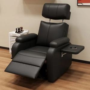 Best-selling Economical Manual Single Recliner <b>Chair</b> Black Casual Recliner <b>Chair</b> Suitable for Nail Salons - Product Image 6