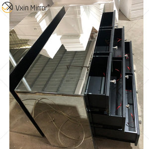 Offre Spéciale WXWF-817 MODERNE style cabinet <span class=keywords><strong>avec</strong></span> plus tiroirs conception salon ou Salle à manger argent Cabinet - Product Image 4